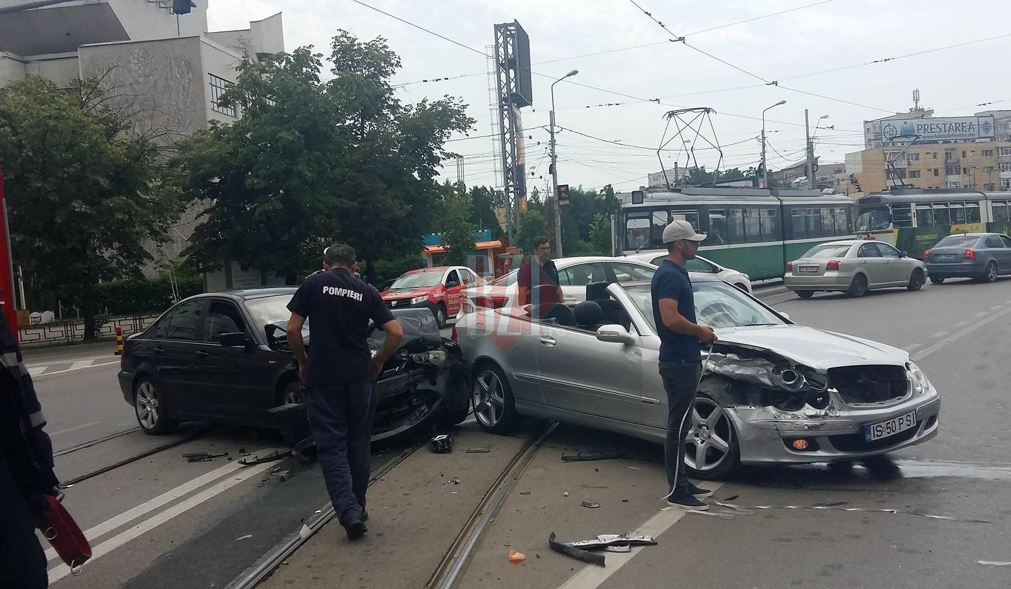 Un fost parlamentar, implicat într-un accident rutier