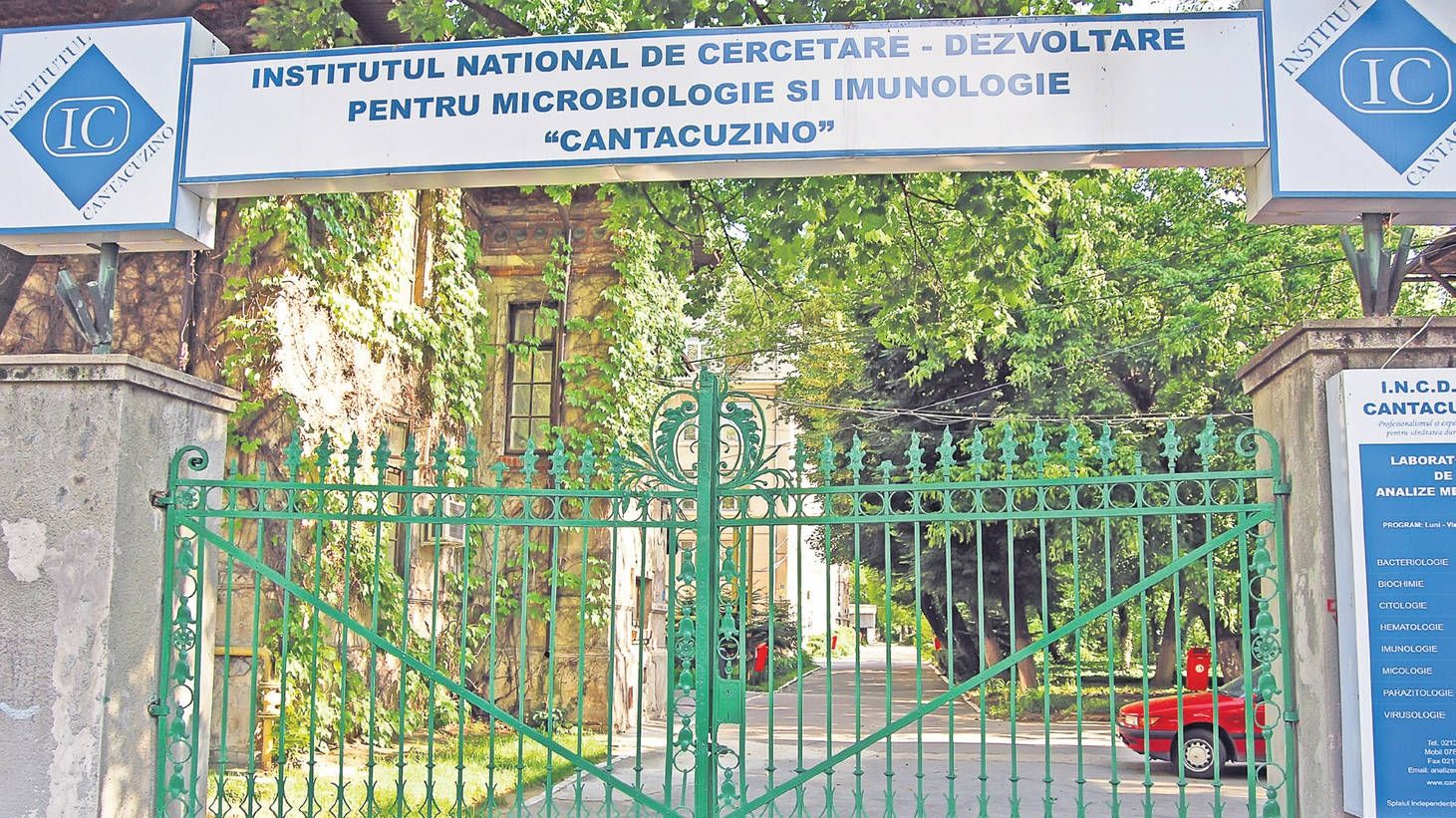 Propunere în şedinţa de Guvern. Institutul Cantacuzino să treacă în subordinea MApN