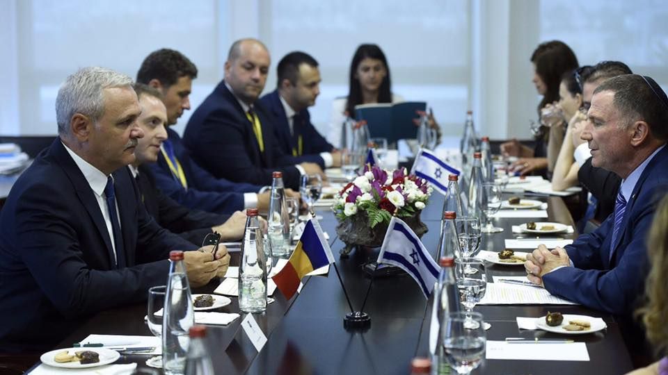 Liviu Dragnea, în Israel. Ce îşi propune şeful PSD pentru relaţia dintre cele două ţări 
