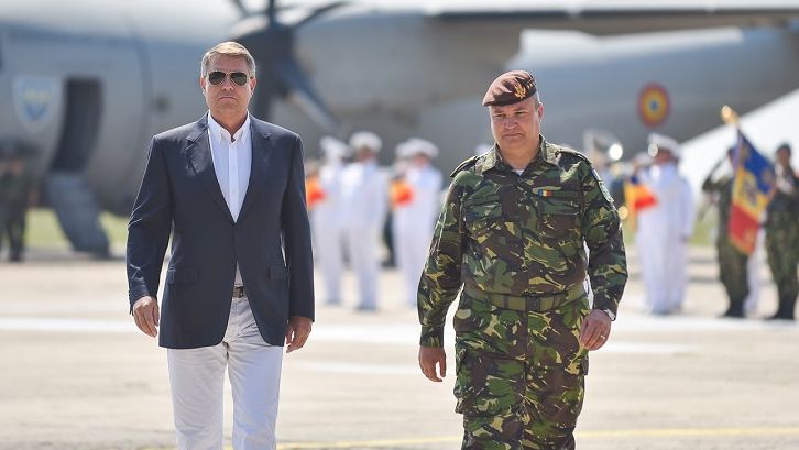 Iohannis, după exercițiile militare de la Cincu: "E cea mai mare aplicaţie dintr-un stat NATO"