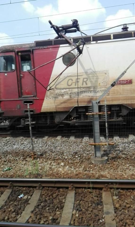 Maşină lovită de tren, în judeţul Galaţi