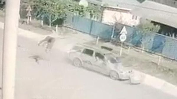 VIDEO. Accident mortal, surprins de camerele de supraveghere