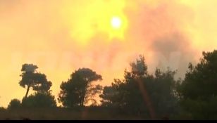 ALERTĂ! Arde o insulă grecească frecventată de foarte mulți români!