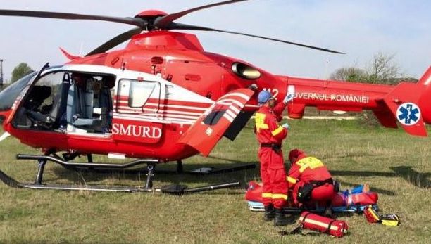 Accident rutier în Constanța: elicopterul SMURD, chemat în ajutor