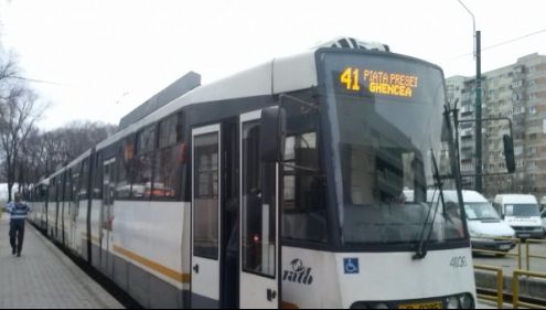 Anunţul RATB: linia tramvaiului 41, SUSPENDATĂ în weekend