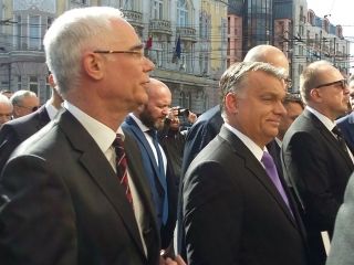Viktor Orban, premierul Ungariei, în vizită de două zile la Cluj. A luat cuvântul şi Kelemen Hunor
