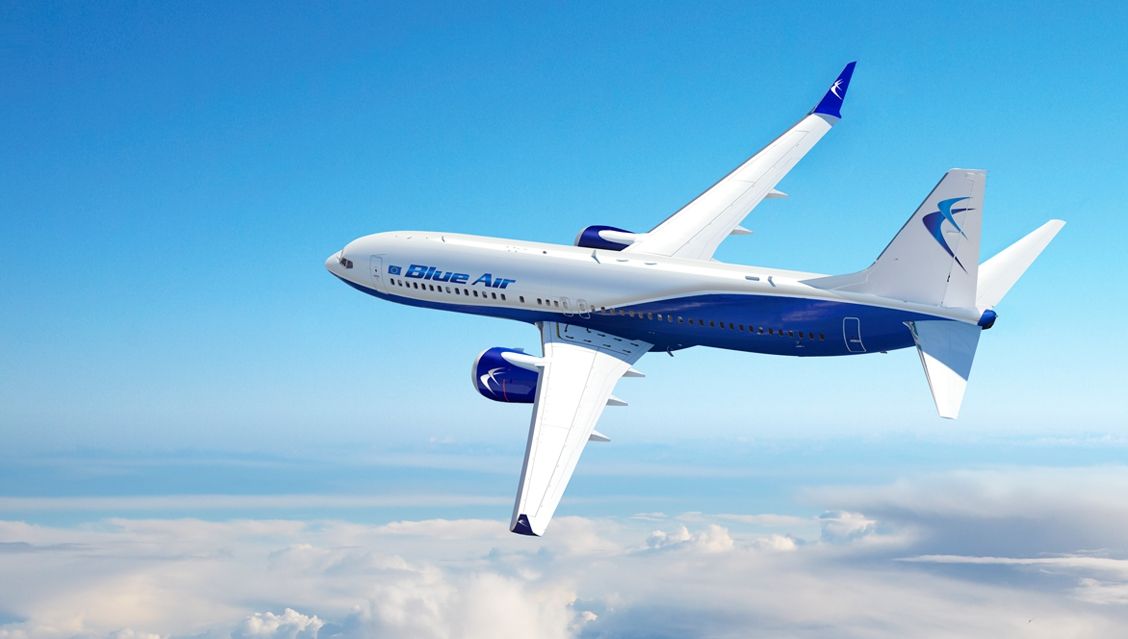Avion Blue Air care zbura pe ruta Bucureşti-Stuttgart, aterizare de urgenţă