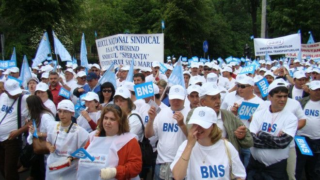 Proteste în București și 29 de județe împotriva transferului contribuțiilor sociale la angajat