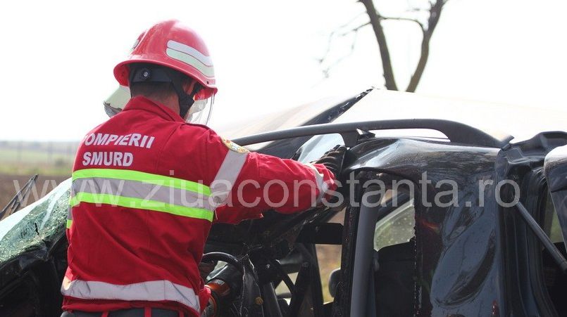 Accident rutier mortal pe DN6: o persoană a decedat