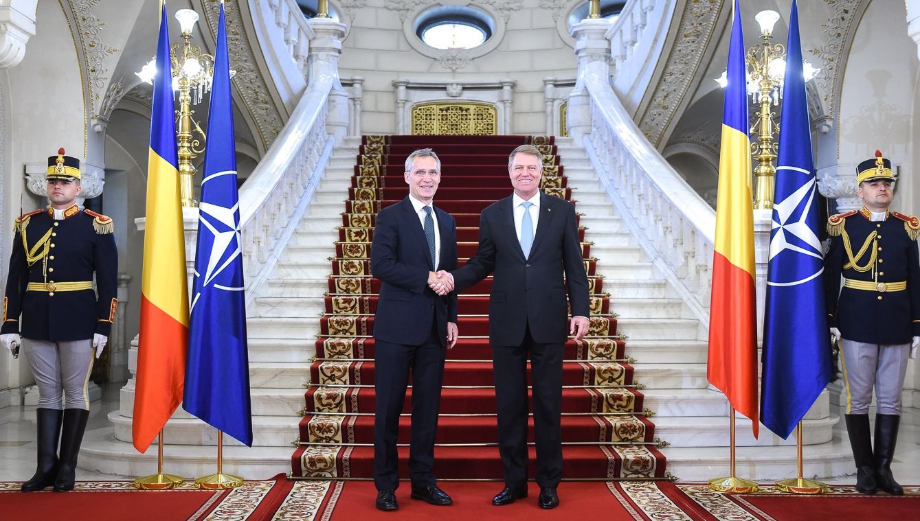 Iohannis şi Stoltenberg, declaraţii la Cotroceni: "NATO este o alianță care se ține de promisiuni"