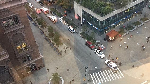 Atac armat în centrul New York-ului | GALERIE FOTO