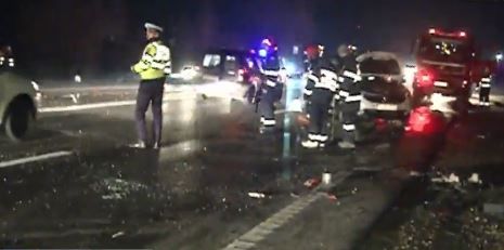 Grav accident pe DN1. Șase persoane, rănite