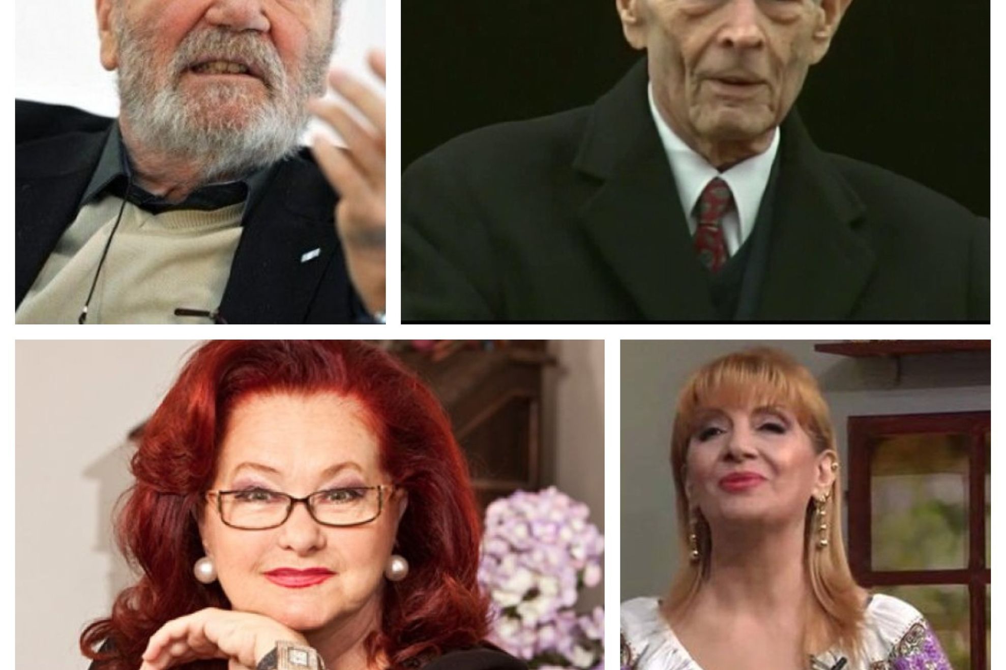 2017, un an negru pentru România. Ei sunt cei care au plecat dintre noi în acest an