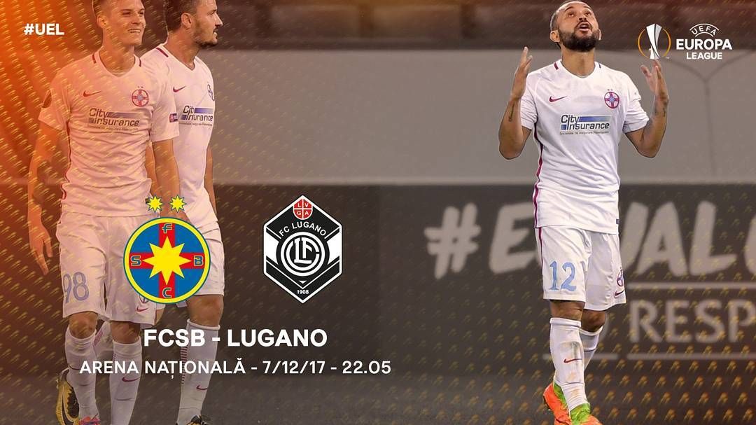 FCSB, ghinion în meciul cu Lugano! Steliștii au ratat locul 1 în grupă și vor avea o soartă grea 