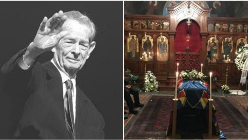 Mărturie tristă de la căpătâiul Regelui: "După slujbă, fiicele şi prietenii de-o viaţă au plecat..."