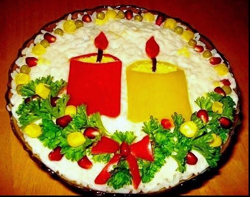 Cele mai bune idei de ornat salata de boef pentru Crăciun