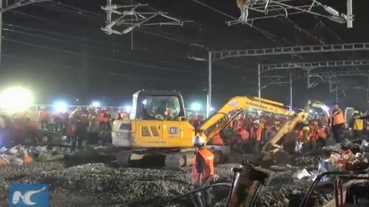 Cale ferată schimbată în 8 ore. Lecție de la chinezi