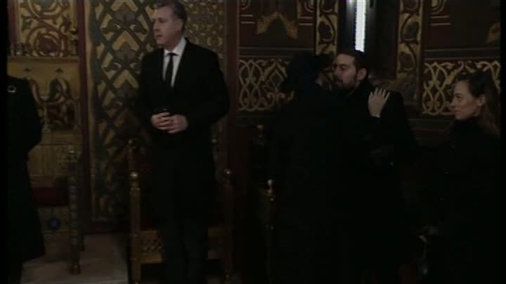 Parastasul regelui Mihai. Principesa Margareta s-a îmbrățisat cu nepotul Nicolae