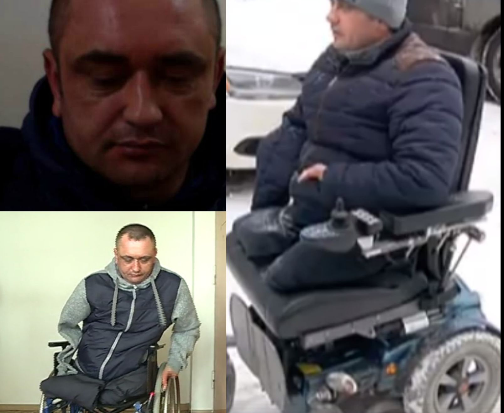 Caz halucinant în Moldova: bărbat fără mâini şi fără picioare, CONDAMNAT că a bătut un poliţist