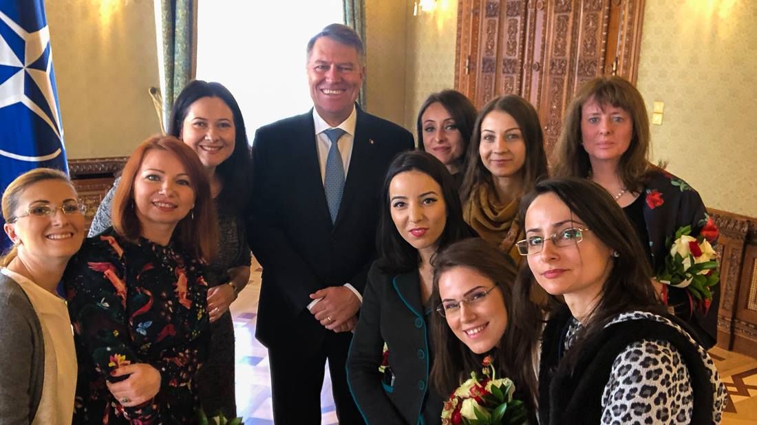 FOTO. Ce mesaj a transmis Klaus Iohannis, de 8 Martie