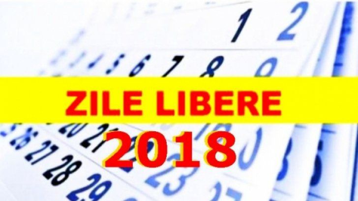 Câte zile libere mai sunt anul acesta