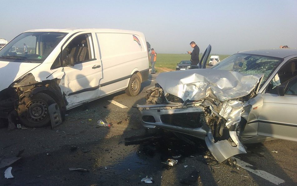 Grav accident în Dolj, cinci pompieri au ajuns la spital