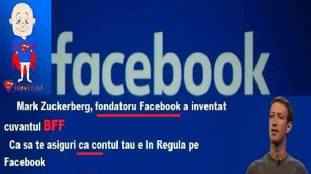 BFF - FACEBOOK. Atenție la această țeapă! #BFF