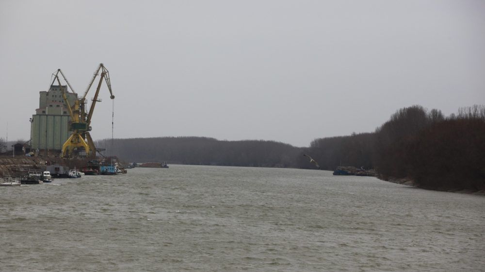 Restricţii de trafic pe Dunăre, din cauza unei posibile mine din al II-lea Război Mondial