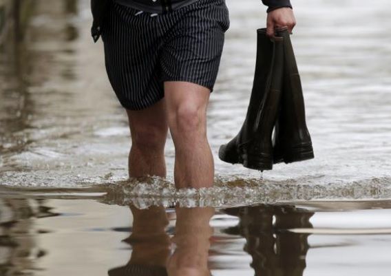 Cod galben şi cod portocaliu de inundaţii pe sectorul românesc al Dunării