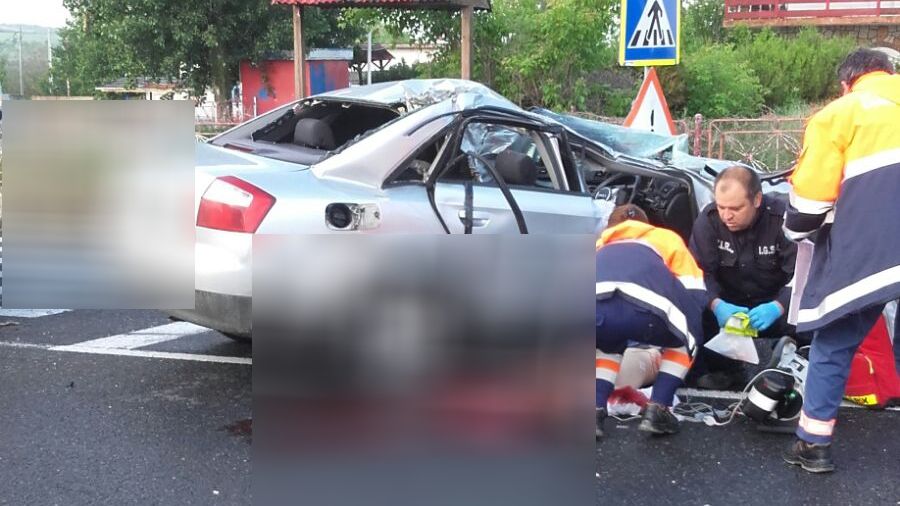 IMAGINI DE GROAZĂ: Un tânăr a murit pe loc - echipajele de salvare au fost în șoc! 