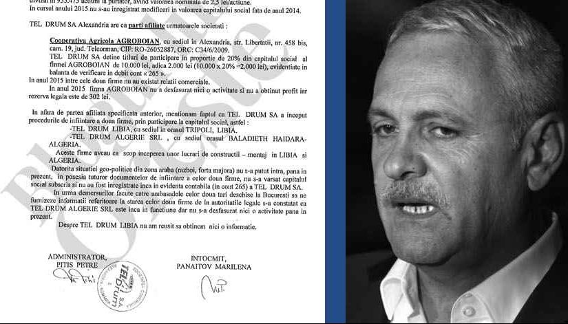 Oreste: Miza unei prietenii de miliarde de dolari: TeL Drum Libia, paravanul Netanyahu - Dragnea?