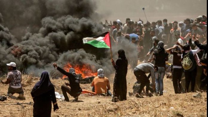 Zi neagră în Gaza după măcelul de luni. Declarația ONU, blocată de SUA