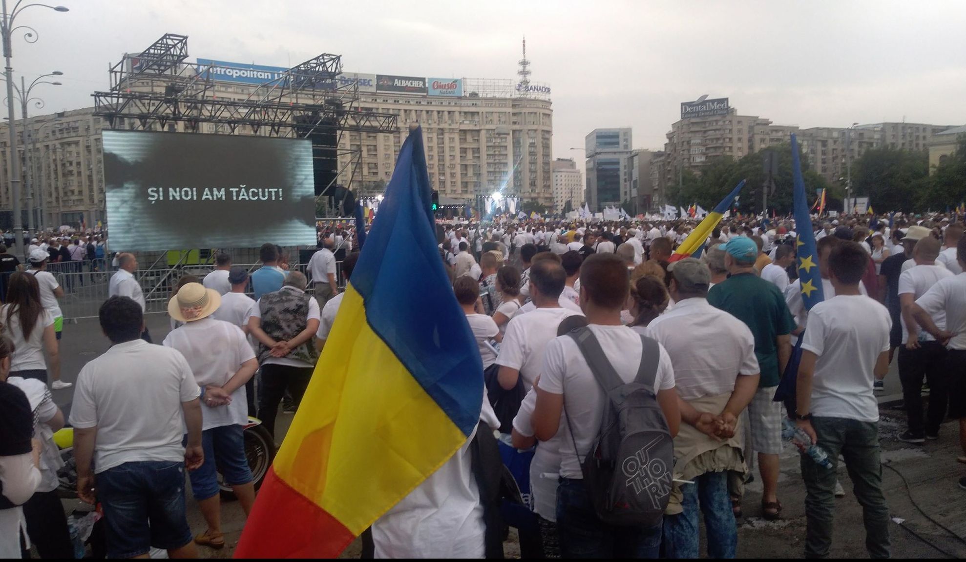 Reportaj. Mitingul PSD, despre dezbinare și cei care au tăcut