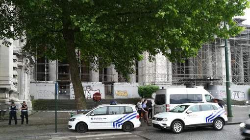 Alertă falsă cu bombă la Palatul de Justiție din Bruxelles