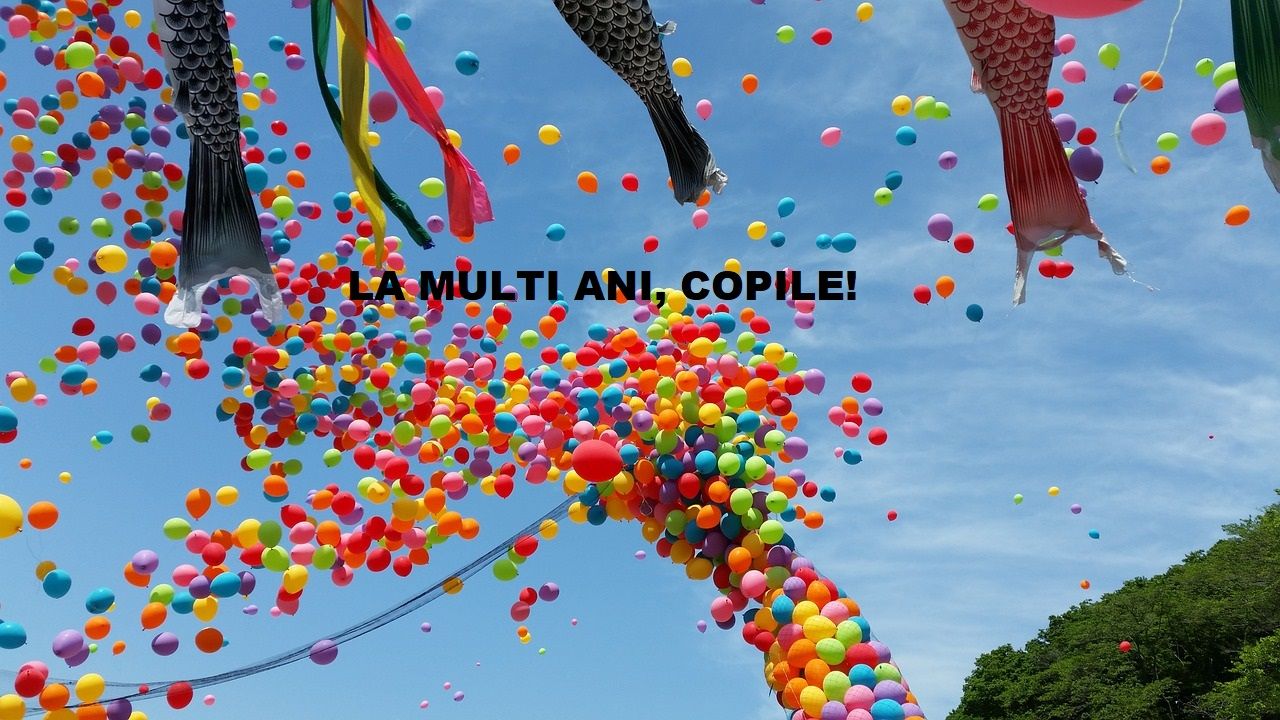 Vineri, 1 iunie Ziua Copilului 2018. Felicitări de 1 iunie pe care să trimiți în această zi |IMAGINI