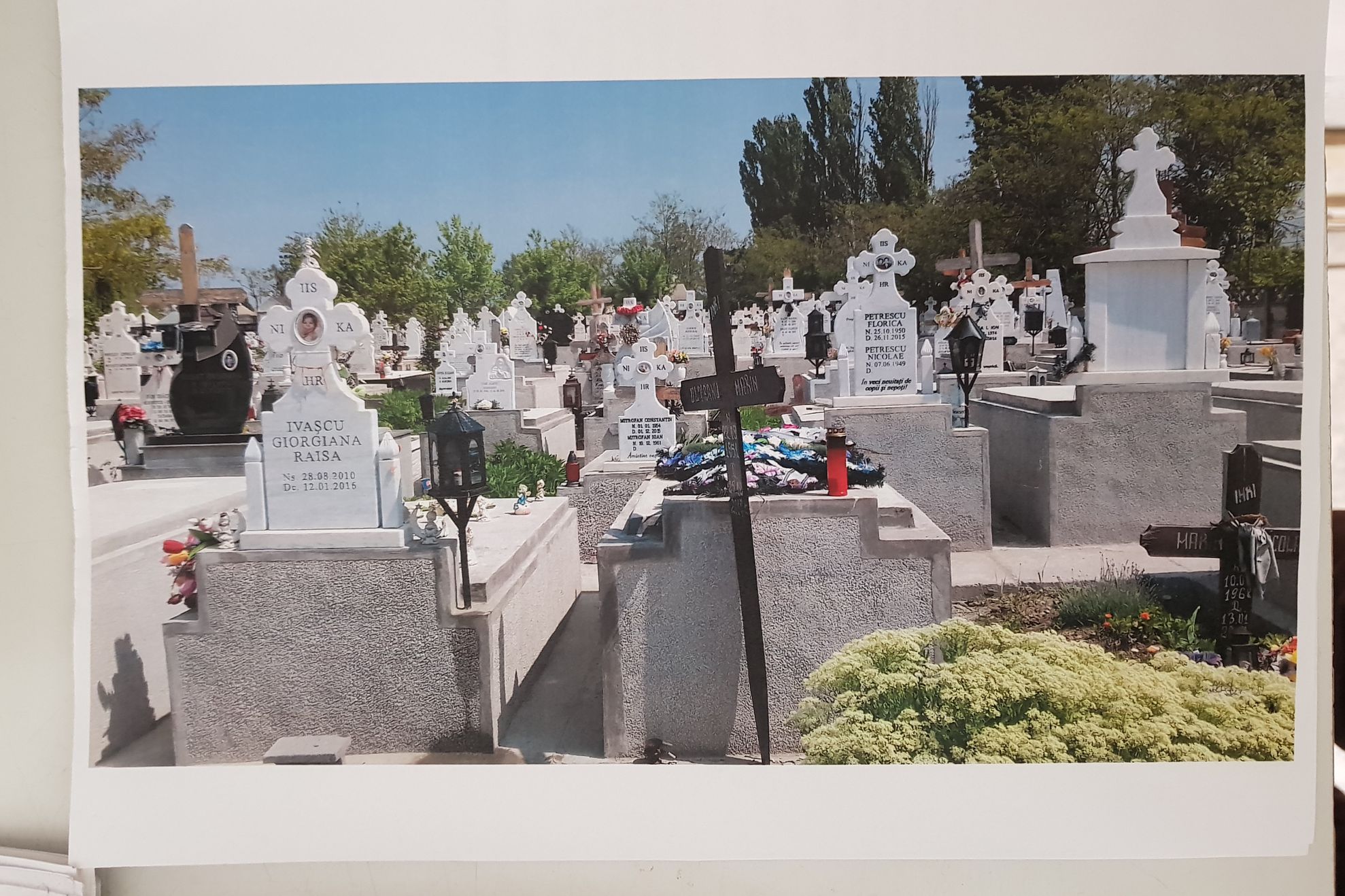 Mort, băgat în altă criptă, la Cimitirul Sfântul Gheorghe din Pitești