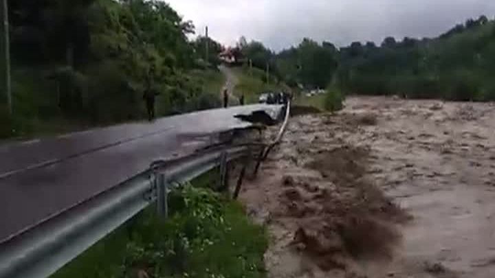 Inundații în zonele montane
