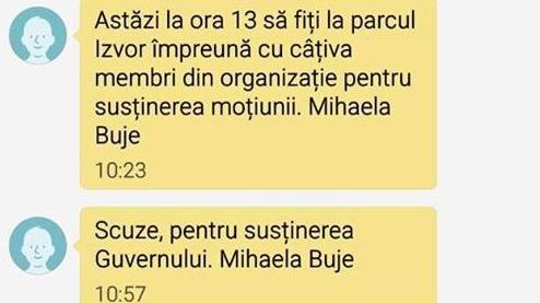 PSD cheamă oamenii la Parlament ”pentru susținerea moțiunii”. ”Scuze, a guvernului”