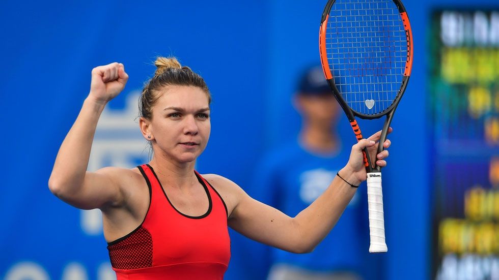 SIMONA HALEP - GARBINE MUGURUZA LIVE VIDEO // Secretul lui Halep, dezvăluit. Cum se remontează rapid