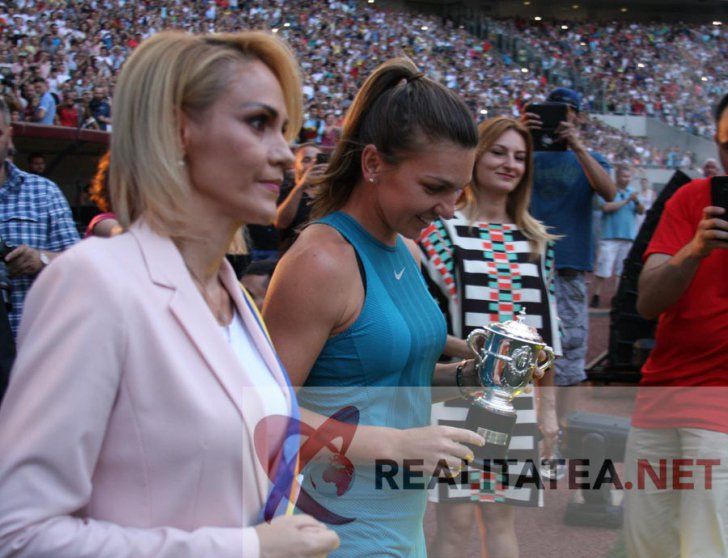 Simona Halep, replică tăioasă pentru Firea, înainte de ceremonia de pe Arena Naţională