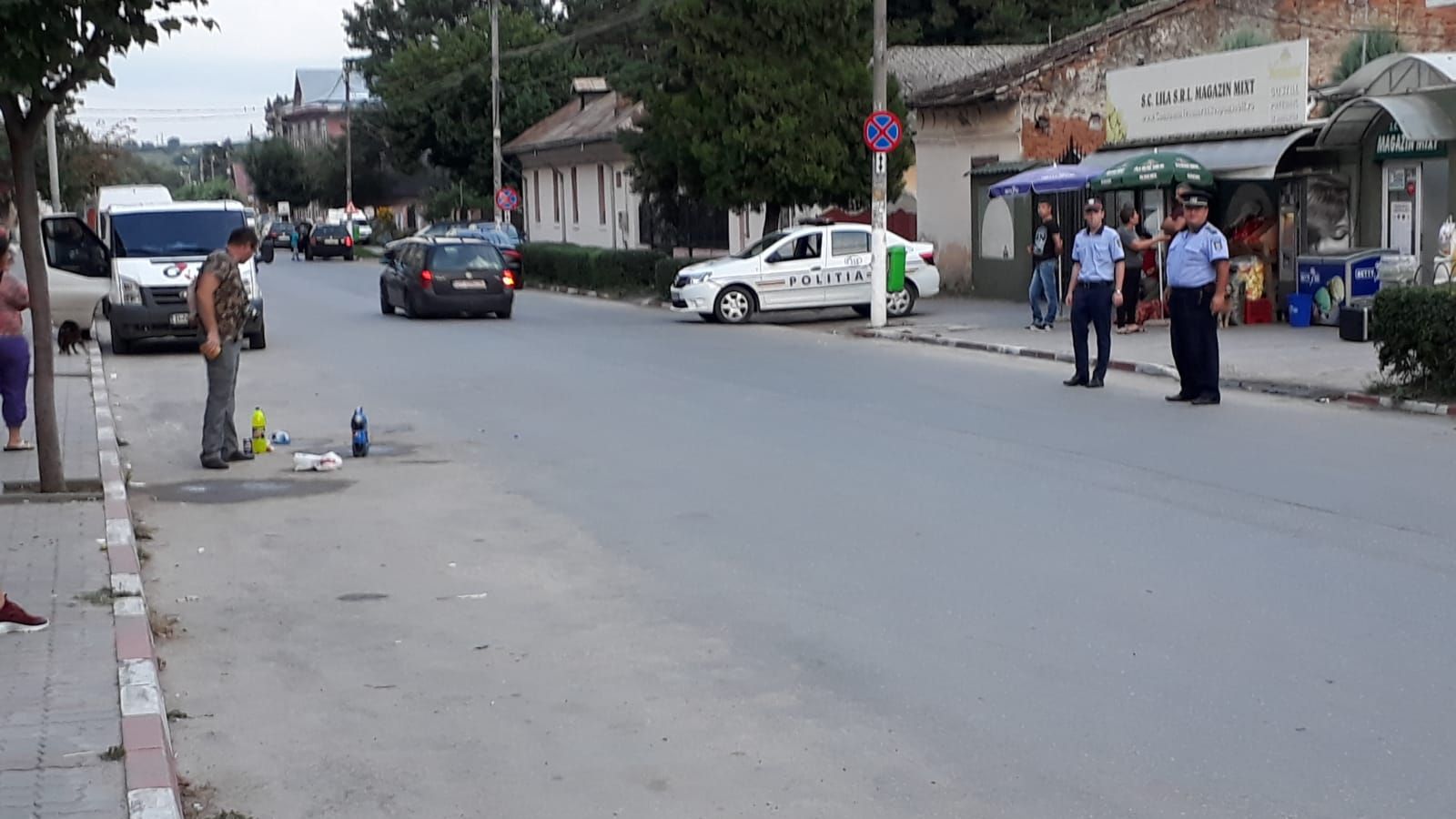 Nepoata interlopului Bercea Mondial, reținută după ce a fugit de la locul accidentului 