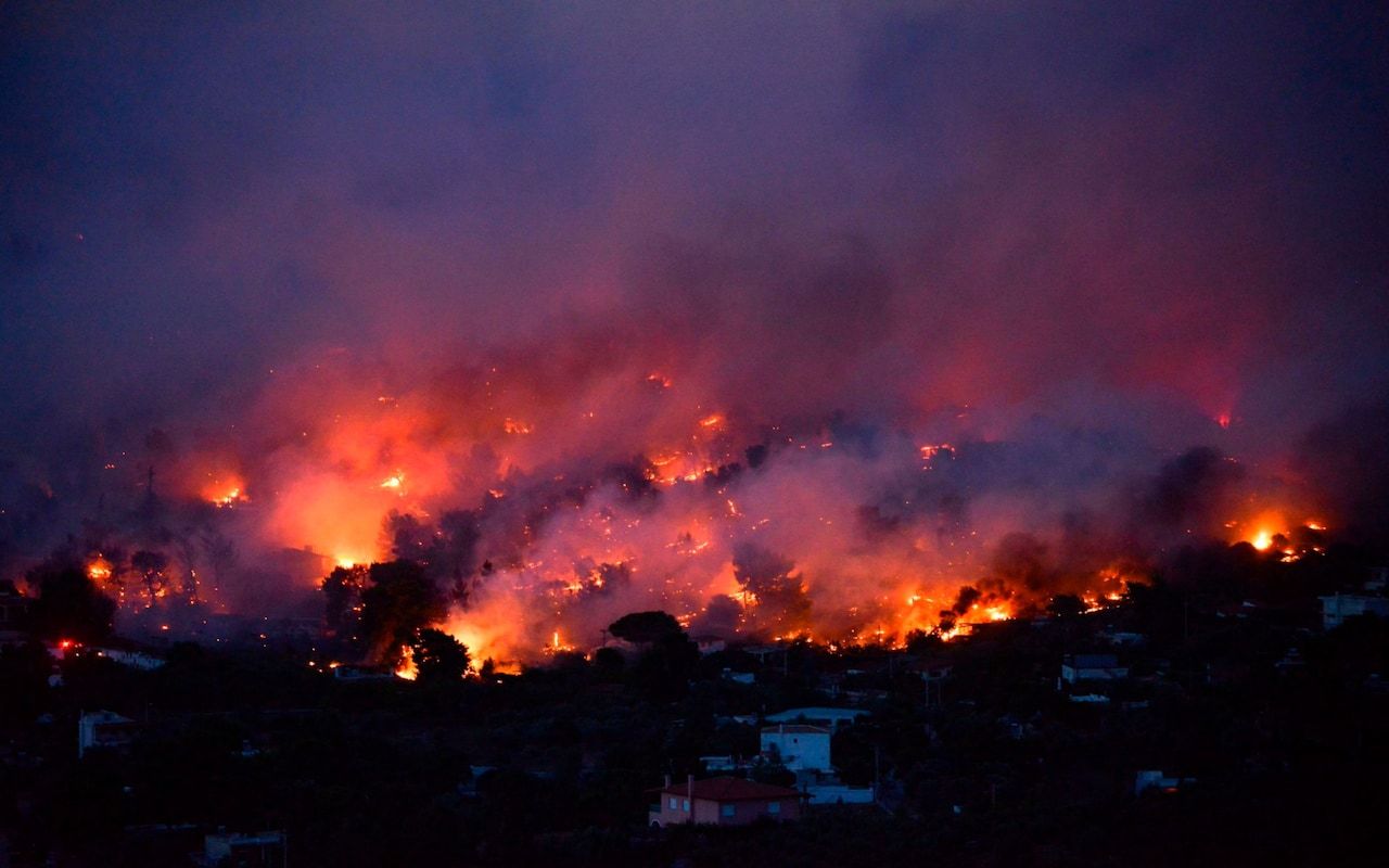 Incendiu Grecia 2018. ALERTĂ pentru turişti: Harta zonelor afectate!