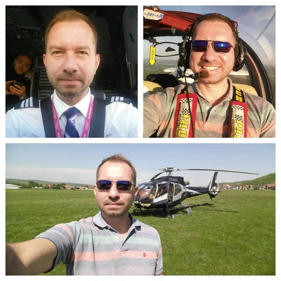 Mihai Sturzu a devenit pilot de linie. Ce spune despre experiența sa de la înălțime