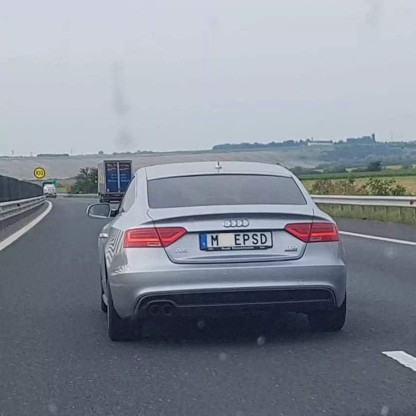 Lovitură pentru "M..E PSD", plăcuţele de înmatriculare interzise şi în Suedia 