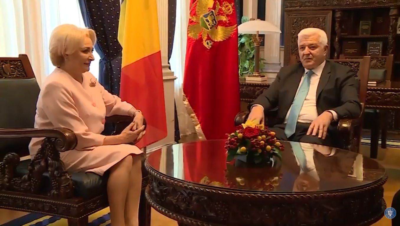 UPDATE // Viorica Dăncilă s-a întâlnit cu Duško Marković. Primele imagini
