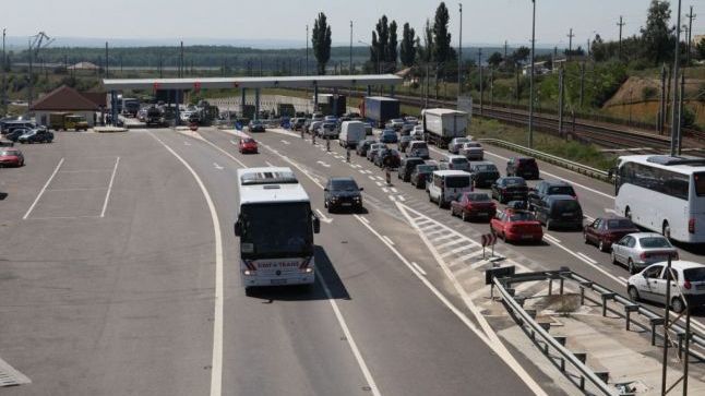 Trafic intens pe Autostrada Soarelui. Aglomerație la stația de taxare Fetești