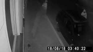 Atenție, șoferi! Doi hoți, filmați când furau dintr-o mașină