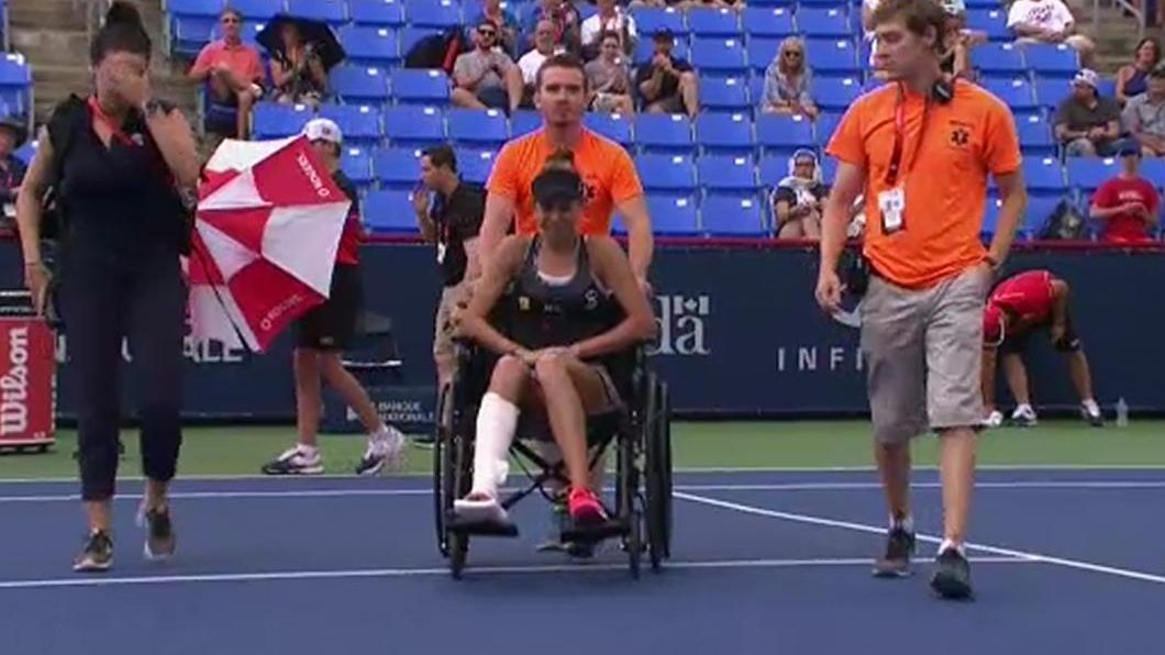 Mihaela Buzărnescu, prima reacție după accidentarea horror de la Montreal