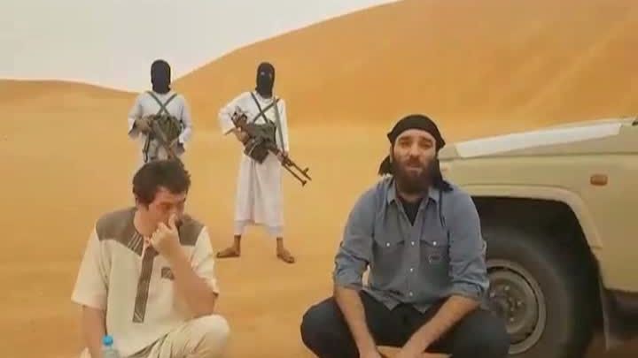 Primele imagini cu românul răpit în Libia