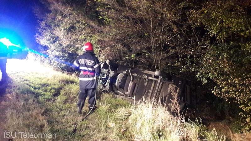 Accident grav în Teleorman: mai multe victime. Plan roșu de intervenție